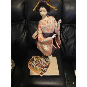 Japanese Beautiful Vintage GEISHA Doll 17”
